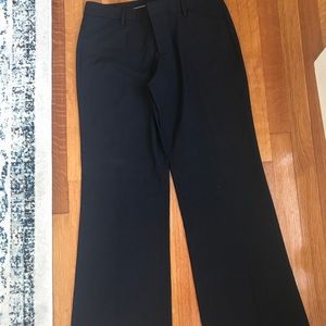 Gap navy pin strip trouser